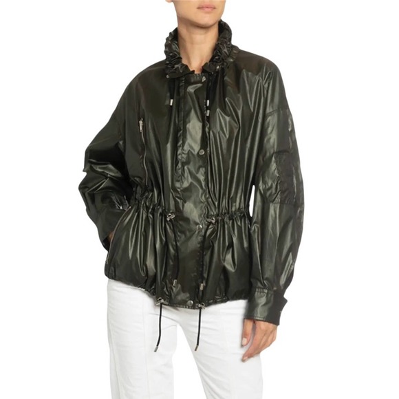 Isabel Marant Jackets & Blazers - NEW ISABEL MARANT Black Creased Drawstring Utility Jacket